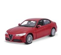 18-21080 RD Bburago - Alfa Romeo Giulia (2016), rossa - Scala 1:24