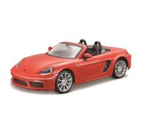 BBURAGO Assortimento Casuale Porsche 718 Boxster Scala 1:24, Replica Diecast con Portiere Apribili, Assortimento Casuale, Licenza Ufficiale Porsche
