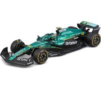 Bburago: Aston Martin Amr 25 2025 #14 Alonso 1:43 W/Helmet - 1:43 - AA.VV.