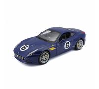Bburago Auto Modellino Ferrari California T The Sunoco Blu Scala 1:18