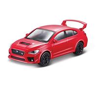 Bburago B18-30393 Street Fire Subaru WRX STI (2017), scala 1:43, Rossa
