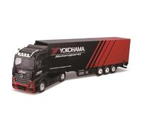 Bburago Streetfire Modelltruck - Mercedes Actros Con Rimorchio Firestone (1:43)