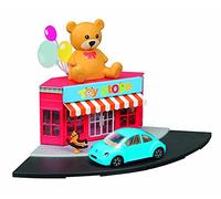 Bburago B18-31510 Street Fire City Toy Store 1:43 incl. 1 Auto, Disegni e Colori Assortiti
