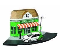 Bburago B18-31511 1:43 Street Fire City Pharmacy incl. 1 Auto, Disegni e Colori Assortiti