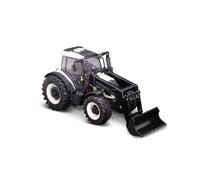 Bburago B18-31638 Trattore Valtra M2Q pressofuso con caricatore frontale funzionante, bianco