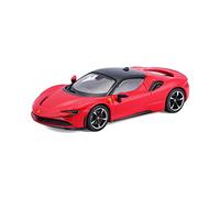 Bburago B18-36911 Ferrari Signature SF90 Stradale Super Car - Scala 1:43, Rosso