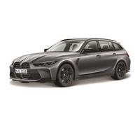 Bburago BMW M3 Touring G81, modellino di auto modellino in scala 1:24 Die-Cast originale, auto giocattolo da collezione con porte mobili, a partire dai 3 anni in su (18-21112G)