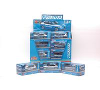 BBURAGO BU01322 ASSORTIMENTO POLIZIA Pz.24 1:43 Modellino