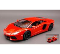 BBURAGO BU11033OR LAMBORGHINI AVENTADOR LP700-4 2011 ORANGE 1:18 Modellino