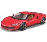 BBURAGO BU16018R FERRARI 296 GTB 2023 RED 1:18 Modellino
