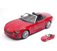 BBURAGO BU21083R FIAT 124 SPIDER 2016 RED 1:24 Modellino