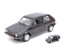 Bburago BU21089BK VW GOLF MK1 GTI BLACK 1:24 Modellino