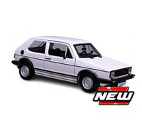 BBURAGO BU21089W VW GOLF MK1 GTI 1979 WHITE LIMITED EDITION 1:24 Modellino