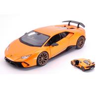 Bburago BU21092OR LAMBORGHINI HURACAN PERFORMANTE METALLIC ORANGE 1:24 Modellino