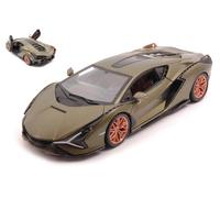 BBURAGO BU21099G LAMBORGHINI SIAN FKP 37 METALLIC GREEN 1:24 Modellino