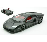 BBURAGO BU21102B LAMBORGHINI COUNTACH LPI 800-4 MATT BLACK 1:24 Modellino