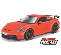BBURAGO BU21104O PORSCHE 911 GT3 2021 ORANGE 1:24 Modellino