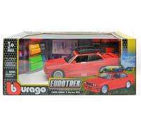 BBURAGO BU23014 BMW M3 + RACK BASKET 1:24 Modellino