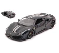 BBURAGO BU26026D FERRARI 488 GTB BLACK 1:24 Modellino