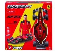BBURAGO BU26851 FERRARI SF-23 N.16 CHARLES LECLERC F1 2023 WITH HELMET 1:24 Mode