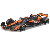 BBURAGO BU28040P MC LAREN MCL38 N.81 OSCAR PIASTRI 2024 WITH FIGURE 1:24 Modelli