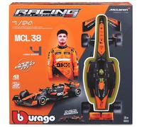 BBURAGO BU28504N MC LAREN MCL38 N.4 LANDO NORRIS 2024 KIT 1:24 Modellino