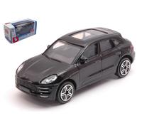 BBURAGO BU30299B PORSCHE MACAN BLACK 1:43 Modellino
