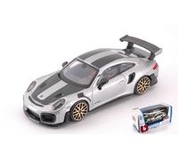 BBURAGO BU30388 PORSCHE 911 GT2 RS SILVER 1:43 Modellino