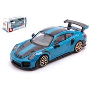 BBURAGO BU30388B PORSCHE 911 GT2 RS TURQUOISE 1:43 Modellino