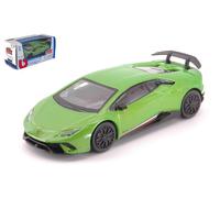 BBURAGO BU30397G LAMBORGHINI HURACAN PERFORMANTE MANTIS GREEN 1:43 Modellino
