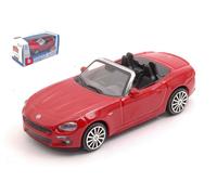 BBURAGO BU30424R FIAT 124 SPIDER RED 1:43 Modellino