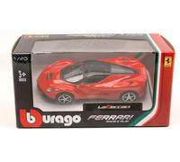 BBURAGO BU31137 FERRARI LA FERRARI 2013 RED 1:43 Modellino
