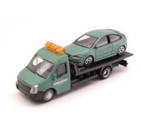 Bburago BU31404 FORD FOCUS ST + FLATBED TRANSPORTER 1:43 Modellino
