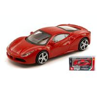 BBURAGO BU36023 FERRARI 488 GTB 2015 RED 1:43 Modellino