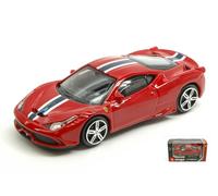 BBURAGO BU36025 FERRARI 458 SPECIALE RED 1:43 Modellino