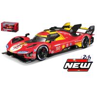 BBURAGO BU36316E FERRARI 499P N.50 WINNER LE MANS 2024 FUOCO-NIELSEN-MOLINA 1:43