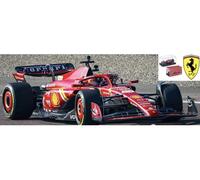 BBURAGO BU36843S FERRARI SF-24 N.55 F1 2024 CARLOS SAINZ SIGNATURE 1:43 Modellin