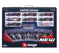 BBURAGO BU38168 RED BULL F1 SET: 2013-2015-2016-2021-2024 7 MODELS-VARIOUS DRIVE