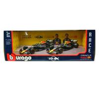 BBURAGO BU38173 SET RED BULL 2024 N.1 MAX VERSTAPPEN + N.11 SERGIO PEREZ 1:43 Mo