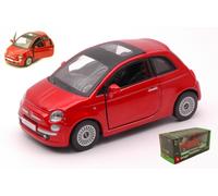 BBURAGO BU43011B FIAT NUOVA 500 2007 RED 1:32 Modellino