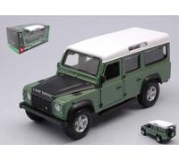 BBURAGO BU43029G LAND ROVER DEFENDER 115 GREEN/BLACK 1:32 Modellino