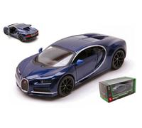 BBURAGO BU43060 BUGATTI CHIRON BLUE 1:32 Modellino