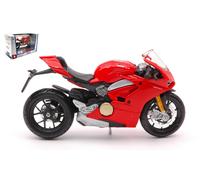 BBURAGO BU51080 DUCATI PANIGALE V4 RED 1:18 Modellino