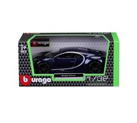 Bburago Bugatti Chiron Super Car - Scala 1:32 - Modellino di veicolo da collezione in pressofusione incredibilmente dettagliato