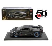 1:18 BURAGO Bugatti Divo 2018 50Th Ann.Bburago Matt Black BU11101-CARB