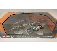 BBurago Burago 4 x F1 Mclaren set Lando Norris 2023 2022 1/43 18-38096