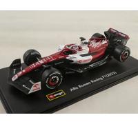 BBurago Burago Alfa Romeo Orlen C42 #24 Guanyu Zhou 2022 1/43 18-38068#24