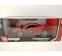 BBurago Burago Ferrari 488 GTB red 2015 1/18 18-16008R
