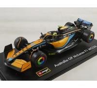 BBurago Burago Mclaren MCL36 #4 Lando Norris Australian GP 2022 1/43 18-38064R#4