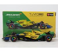 BBurago Burago Mclaren MCL38 #81 Oscar Piastri Monaco GP 2024 1/43 18-38214SP